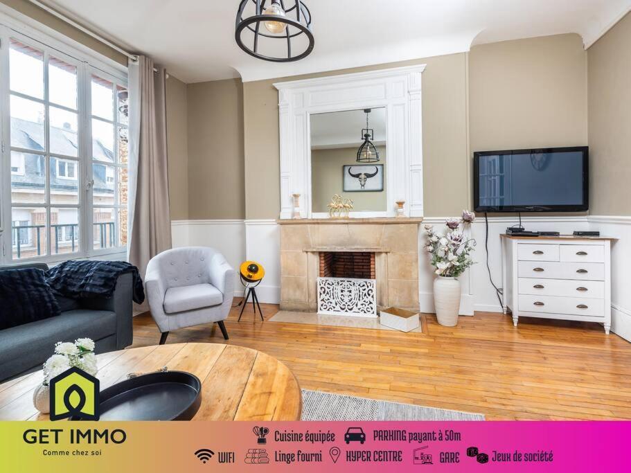 Magnifique 3 Chambres - Parking - Hyper Centre - Gare Амиен Екстериор снимка